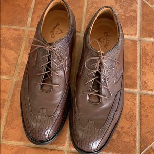 Men’s Leather Callaway Golf Shoes